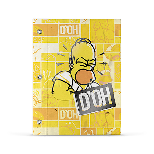 MOOVING Carpeta 2 Tapas Simpsons Carpeta