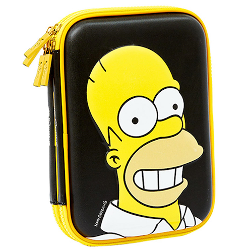 MOOVING Cartuchera Estuche Doble Eva Homero Simpsons Cartucheras