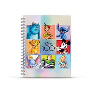 MOOVING Cuaderno A4 Tapa Dura Disney 100 Años Cuaderno Rayado 96h.