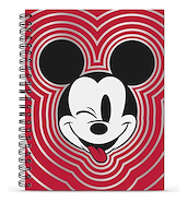 MOOVING Cuaderno A4 Tapa Dura Mickey Cuaderno Rayado 96h.