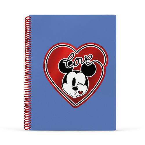 MOOVING Cuaderno Universitario Mickey Cuaderno cuadriculado