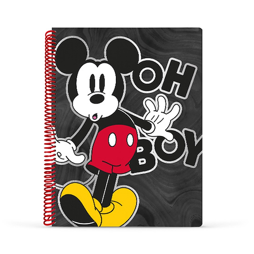 MOOVING Cuaderno Universitario Mickey Cuaderno Rayado