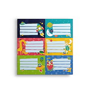 MOOVING Etiquetas Jardin play Etiqueta Escolares