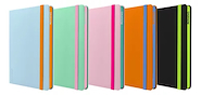 MOOVING Notes A5 Tapa Dura Cuaderno Rayado con Elastico