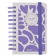 MOOVING Agenda Flow 10x15 Agenda 2 dias por pagina -  Espiralada
