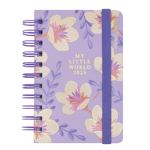 MOOVING Agenda Spring 10x15 Agenda 2 dias por pagina -  Espiralada