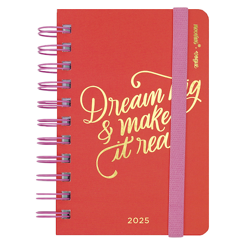 MOOVING Agenda Vogue 10x15 Agenda 2 dias por pagina -  Espiralada