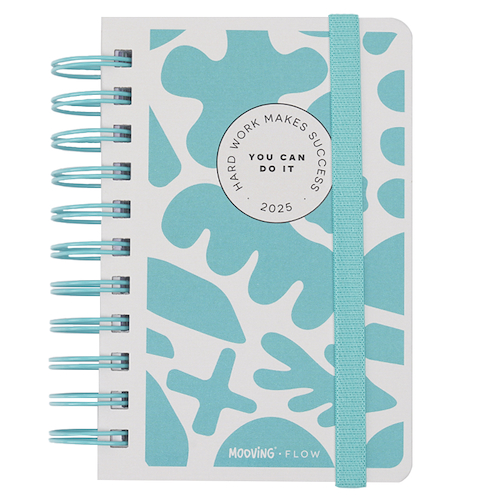 MOOVING Agenda Flow 10x15 Agenda Diaria -  Espiralada