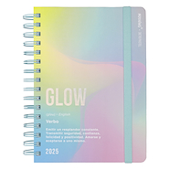 MOOVING Agenda Dictio Pastel 15x21 Agenda Diaria -  Espiralada