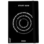 MOOVING Agenda Black 15x21 Agenda Diaria -  Cosida