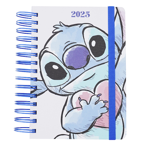 MOOVING Agenda Stitch 14x20 Agenda Diaria -  Espiralada