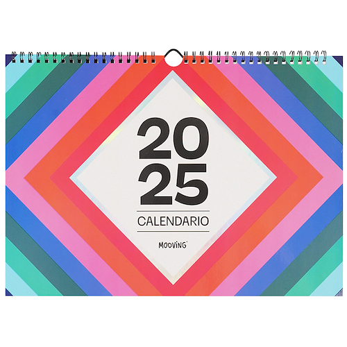 MOOVING Calendario 35x25 Hype Calendario espiralado