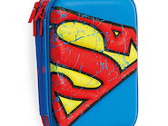 MOOVING Cartuchera Estuche Doble Eva Superman Cartucheras
