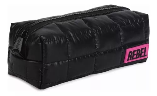MOOVING Cartuchera Rectangular Black Cartucheras