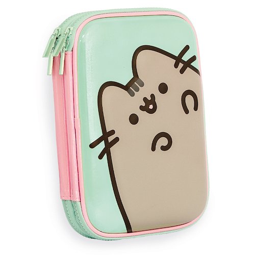MOOVING Cartuchera Estuche Doble Eva Pusheen Cartucheras