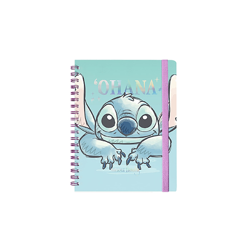 MOOVING LIBRETA A5 X  STITCH 96 HJS RAYADO
