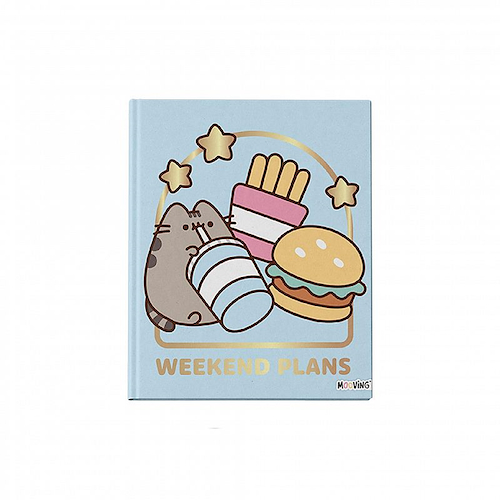 MOOVING Cuaderno Abc Pusheen Cosido, 48 h. Rayado