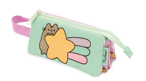 MOOVING Cartuchera cuadruple Pusheen Cartucheras