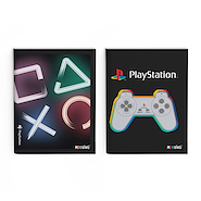 MOOVING Cuaderno Tapa Flex Playstation Cuaderno   16 x 21