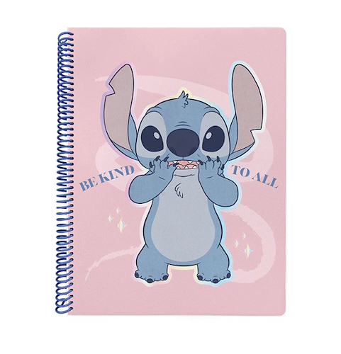 MOOVING Cuaderno Universitario Stitch Cuaderno Cuadriculado