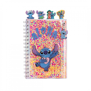 MOOVING Cuaderno Stitch  A5 C/Espiral y Separadores 4 Caratulas+ Stickers+Sobre PP