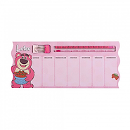 MOOVING Planner Semanal Lotso Planner semanal + 2 Binder + 2 lapiz