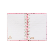 MOOVING Cuaderno Loop Pusheen 3 Caratulas+ Stickers+80 hjs. Rayadas+Stencil+Sobre Plastico