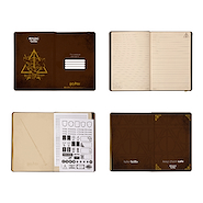 MOOVING Notes A5 Harry Potter Cuaderno Rayado con Elastico