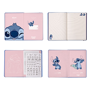 MOOVING Notes Tapa dura Stich Cuaderno A5 Rayado con Elastic.