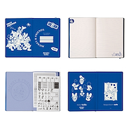 MOOVING Notes Tapa dura Mickey and Friends Cuaderno A5 Rayado con Elastic.