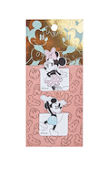 MOOVING Mickey & Minnie Magnetic Bookmarks x 2 Organizadores