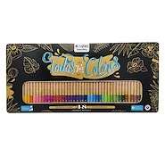 MOOVING Lapices de Colores Lata x 48 Mina de 3.3 mm