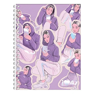 MOOVING Cuaderno A4 Tapa Dura 47 Street Cuadernos