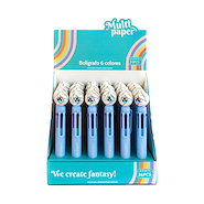 MULTIPAPERS Boligrafo Pelota 6 En 1 Escritura X6 Colores