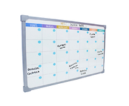 MUNDO PIZARRA Pizarra Blanca Planner Mensual 40x60 Pizarras