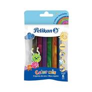 PELIKAN Crayones Metalicos x 6 Crayones