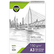 PIZZINI Block Pizzini A3 150 grs 40 hjs Papeleria Artistica - 29.7 x 42 cm