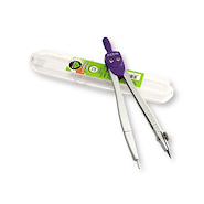 PIZZINI Compas Pk 133 Reglas/Gomas/Sacapuntas