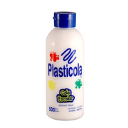 PLASTICOLA Adhesivo 500 Grs. cola escolar Adhesivo