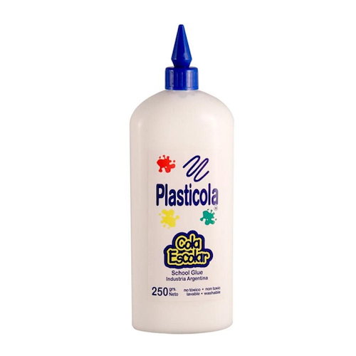 PLASTICOLA Adhesivo 250 Grs. cola escolar Adhesivo