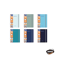 RIDEO Cuaderno A5 Ocean Con elastico 90hjs Cuaderno 90 grs