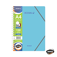 RIDEO Cuaderno + carpeta 3 Solapas Cuaderno 70 grs A4 Ocean120hjs