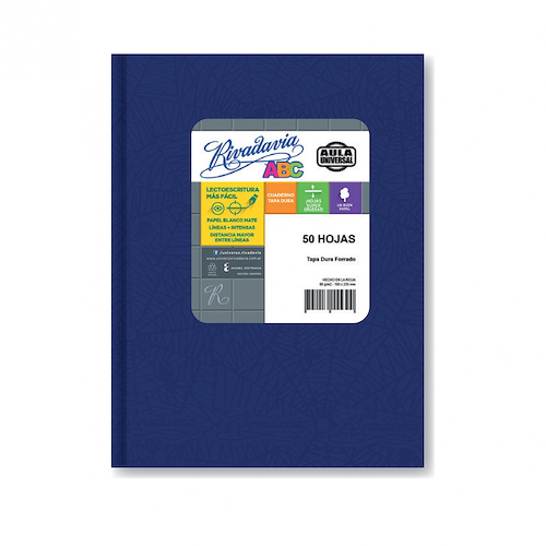 RIVADAVIA Cuaderno Abc Rayado Aula Universal Cuadernos Escolares