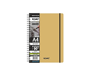ROME Cuaderno A4 Sketch Eco White 90g Técnicas Secas / 96 hojas