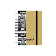ROME Cuaderno A6 Sketch Eco White 180g Técnicas Mixtas / 48 hojas
