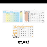 ROME Calendario Oficio Fantasia 1 Con Espiral