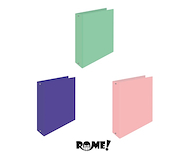 ROME Carpeta N°3 Pastel Carpeta
