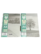 ROME Libreta A6 Paisaje 90hjs Cuaderno Rayado 90 grs