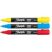 SHARPIE Chalk x 3 Marcadores de tiza liquida borrable