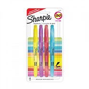 SHARPIE Resaltador Blister X 4 Accent Pocket Neon